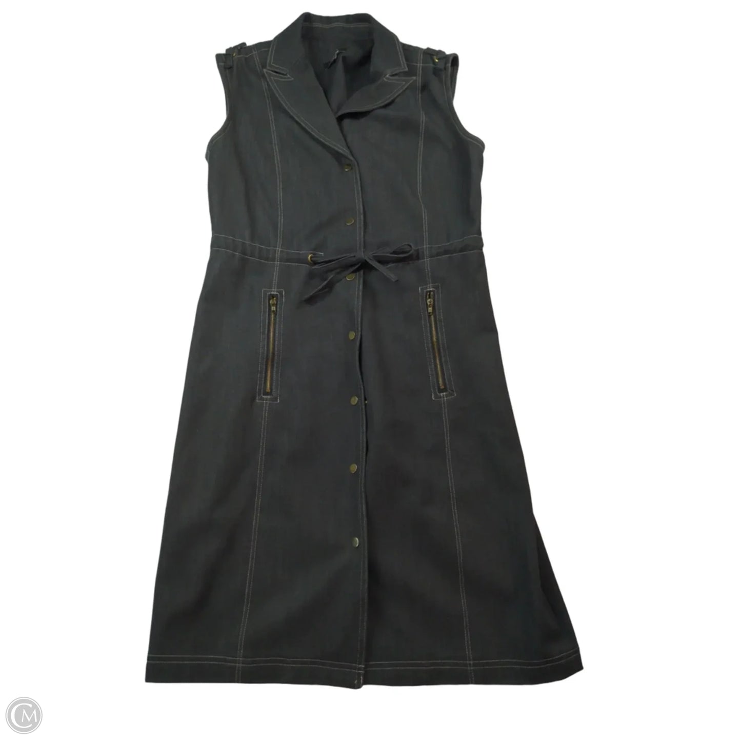 Dress Casual Midi By Premise In Black, Size: 2