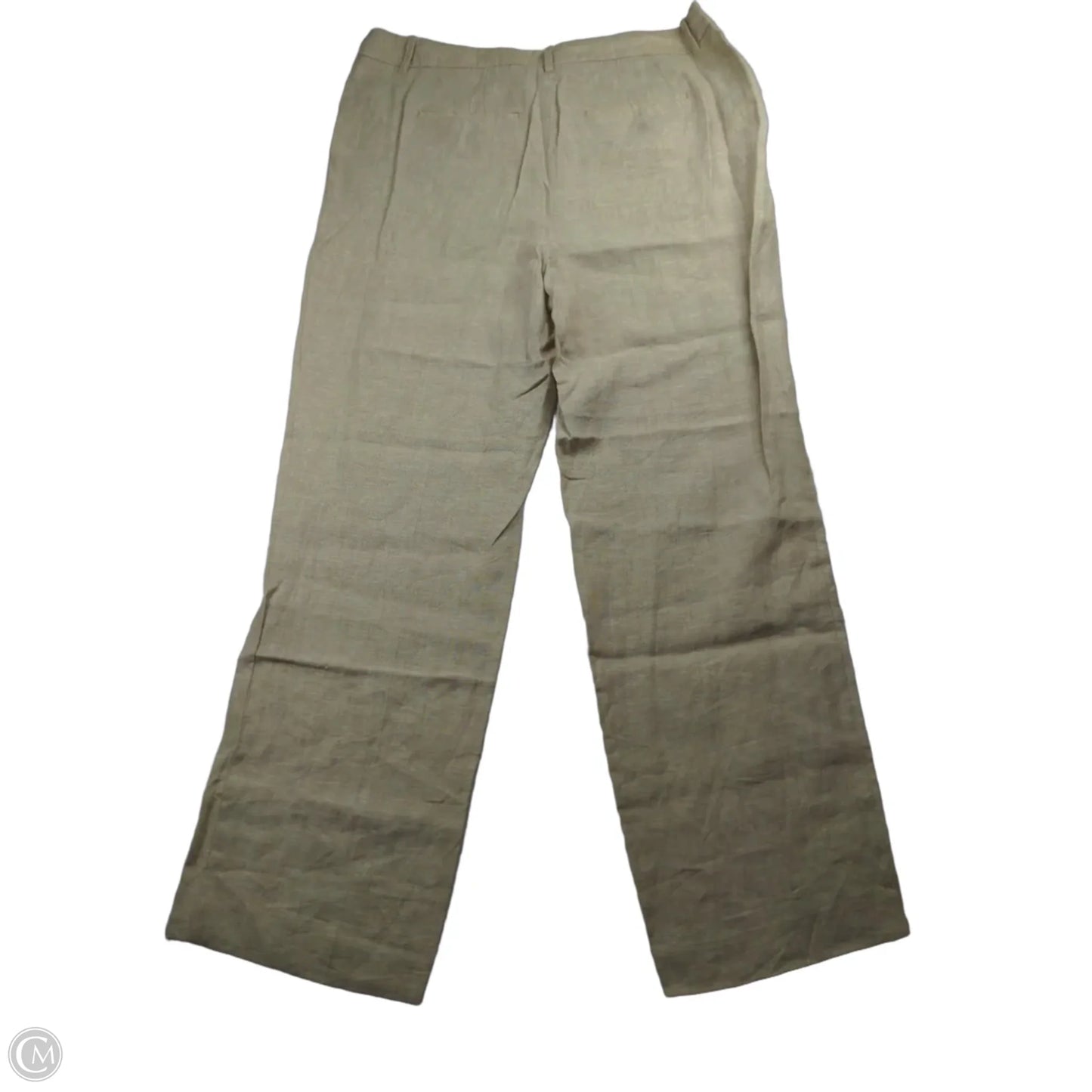 Pants Linen By Talbots In Tan, Size: 14