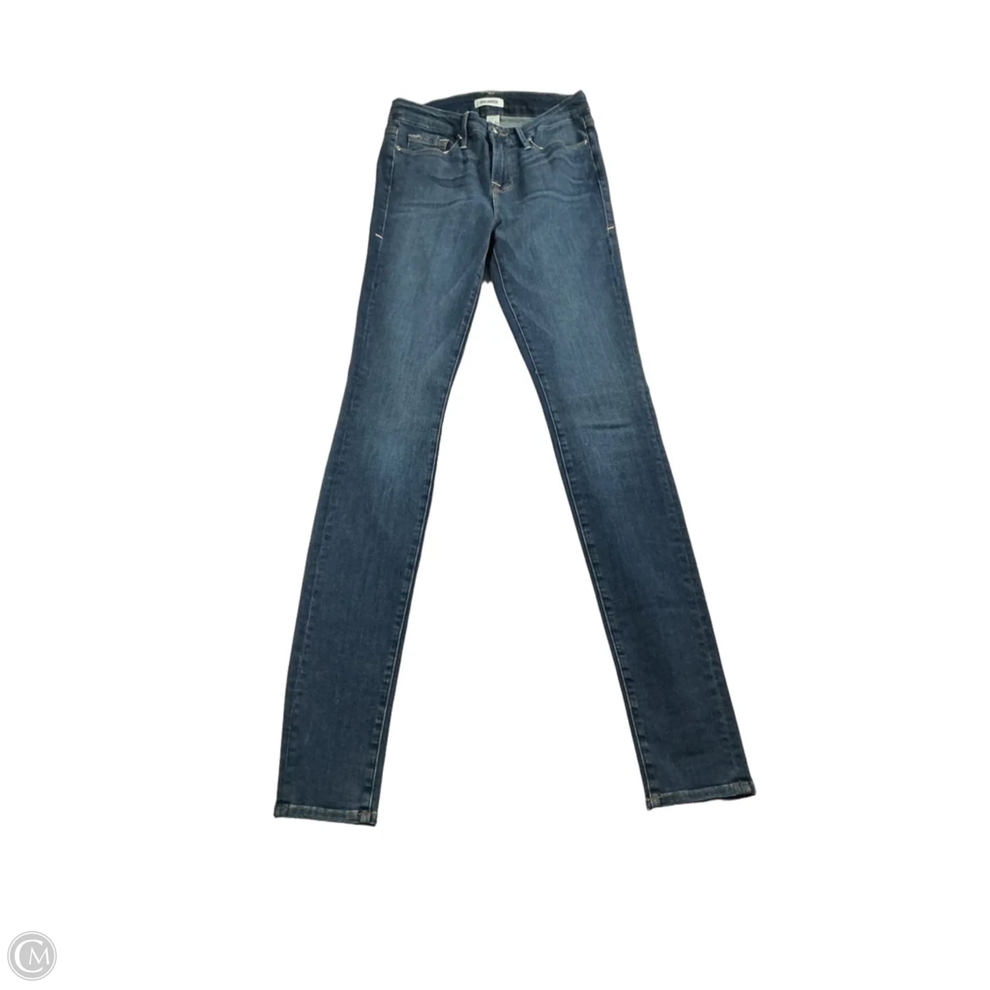 Jeans Skinny By Good American In Blue Denim, Size: 8