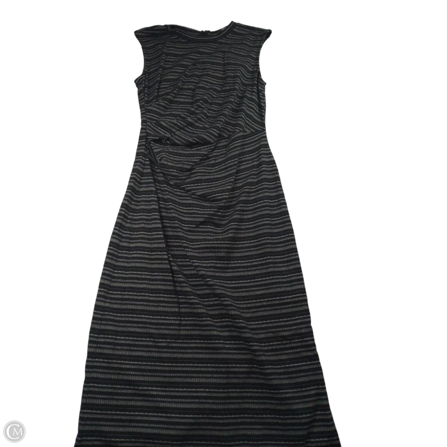 Dress Casual Maxi By Loft In Black & White, Size: 8