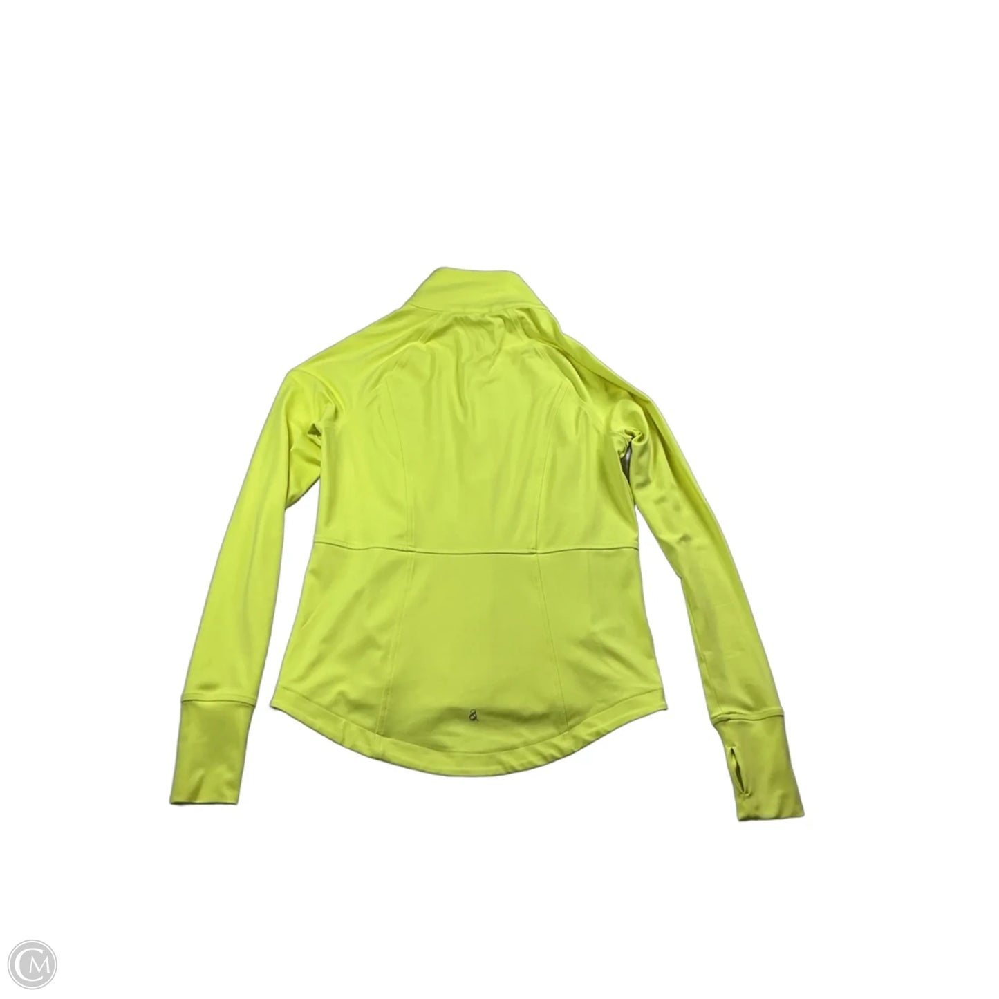 Athletic Jacket By Lou And Grey In Yellow, Size: Xs