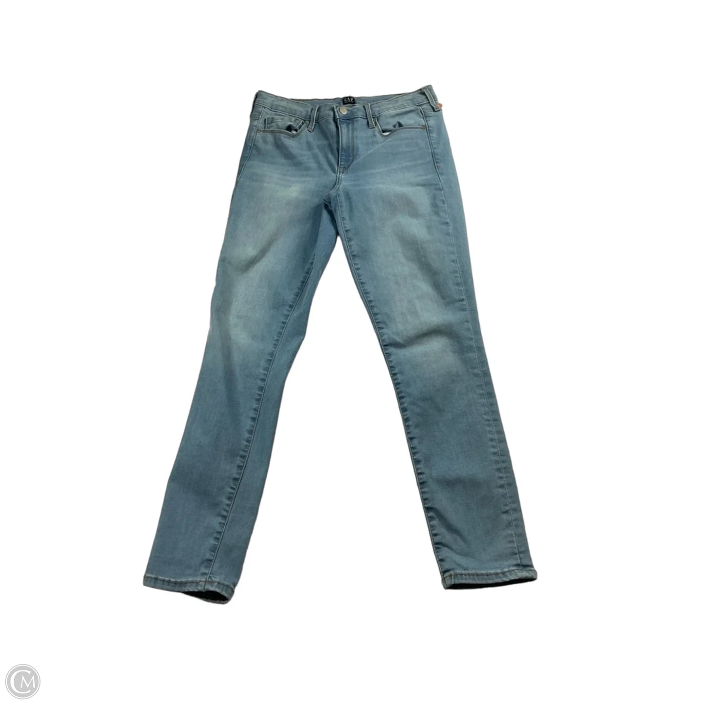 Jeans Skinny By Gap In Blue Denim, Size: 6