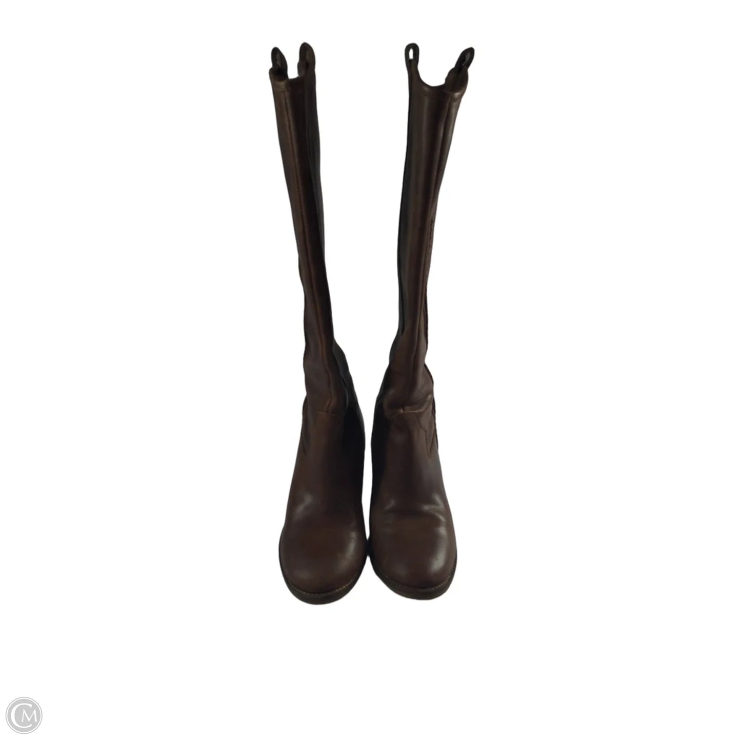 Boots Leather By Lucky Brand In Brown, Size: 6
