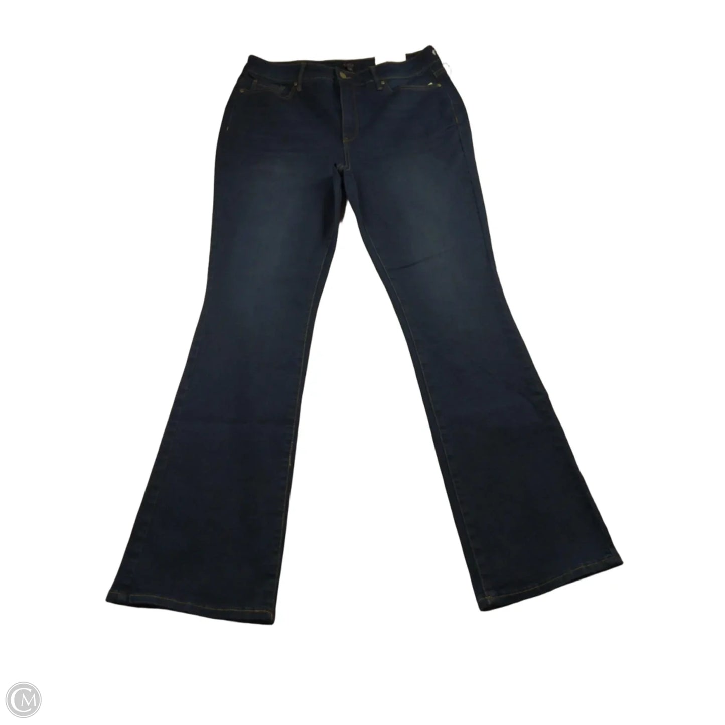 Jeans Boot Cut By Clothes Mentor In Blue Denim, Size: 12