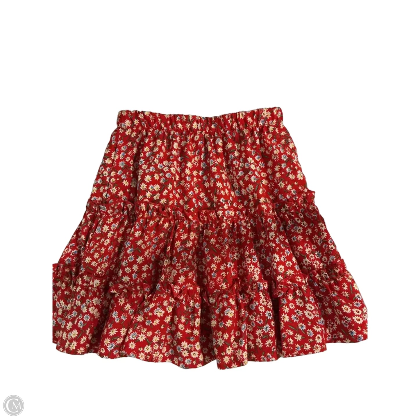 Skirt Mini & Short By H&m In Red, Size: Xs