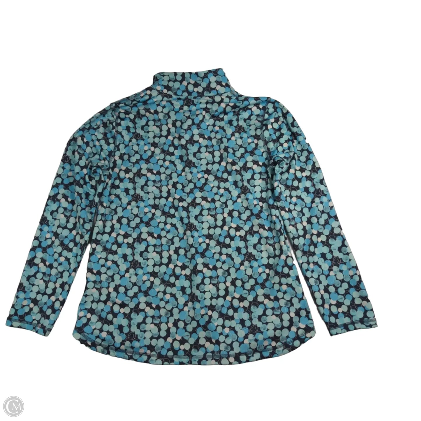 Athletic Jacket By Talbots In Blue, Size: L