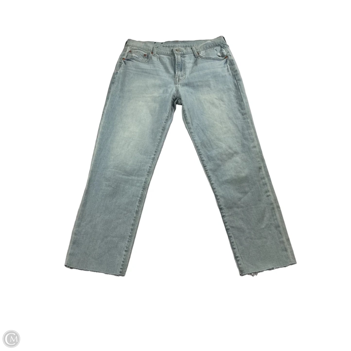 Jeans Boyfriend By Gap In Blue Denim, Size: 8