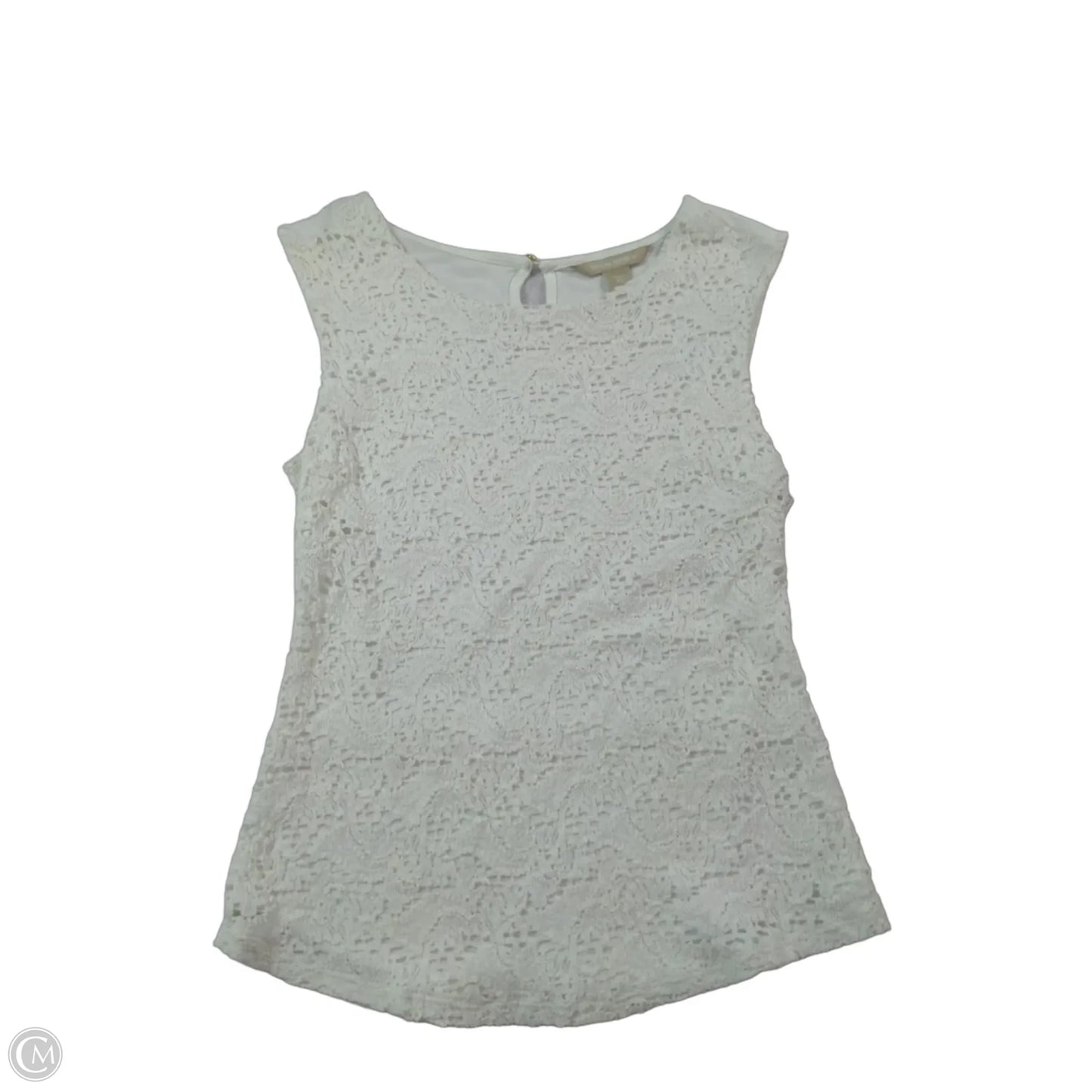 Top Sleeveless By Banana Republic In White, Size: Xs