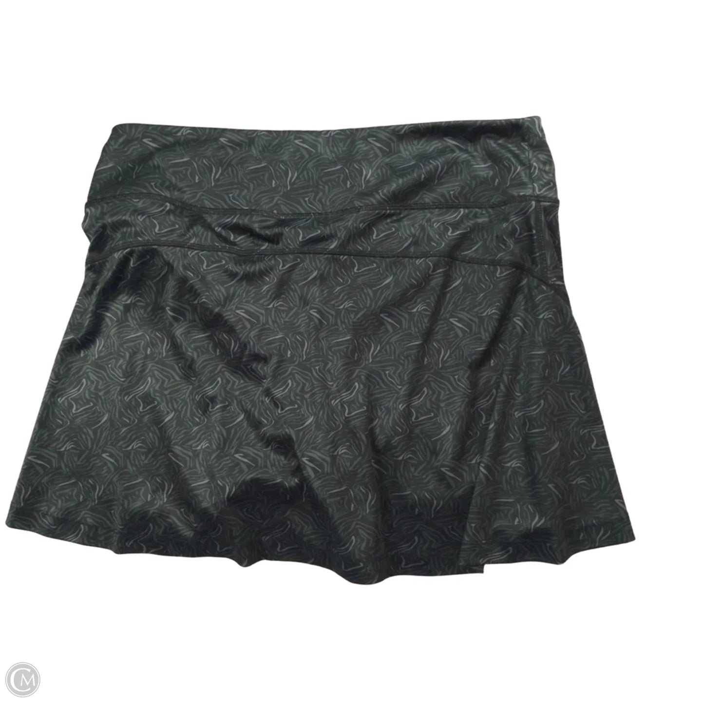 Athletic Skort By Greg Norman In Black, Size: L