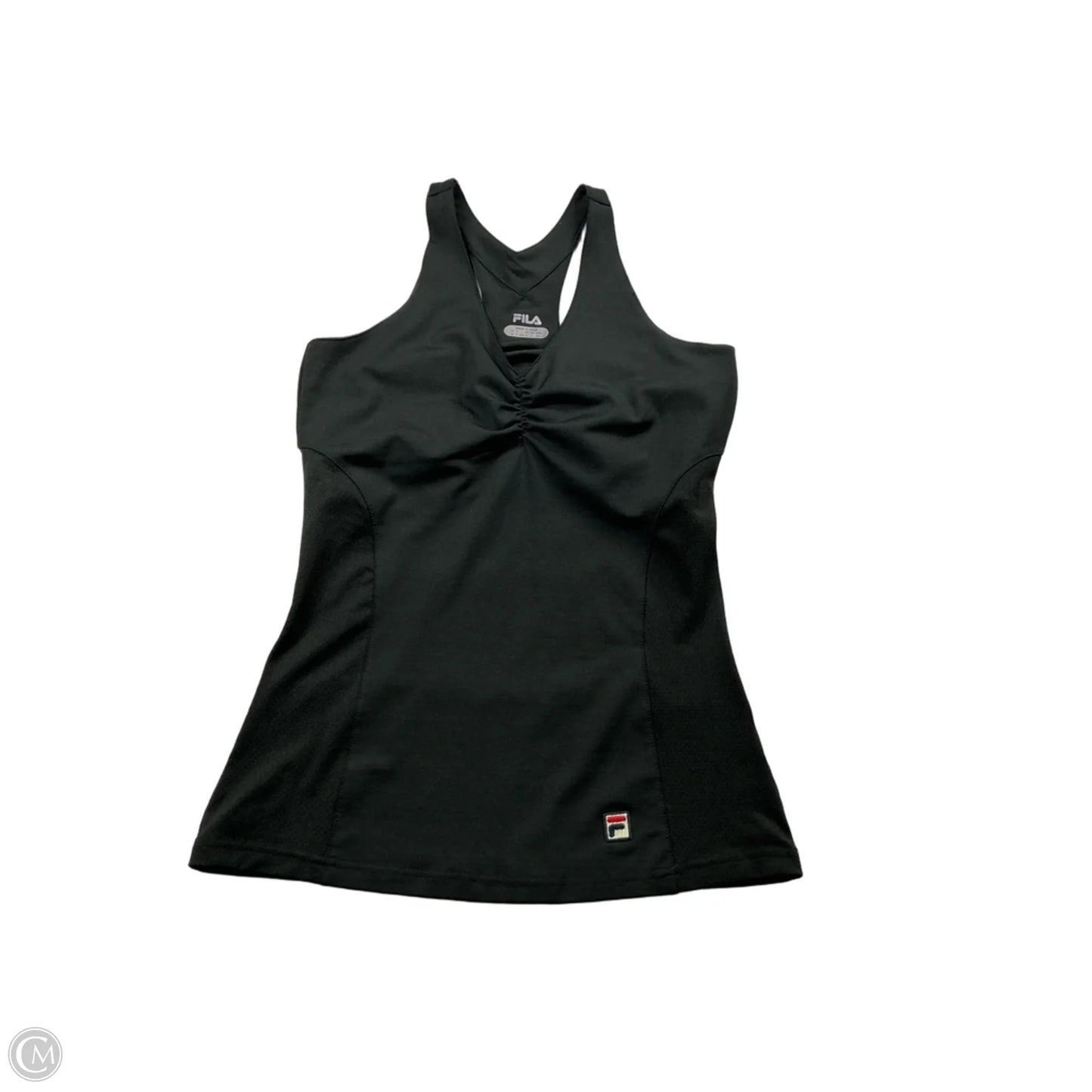 Athletic Tank Top By Fila In Black, Size: S