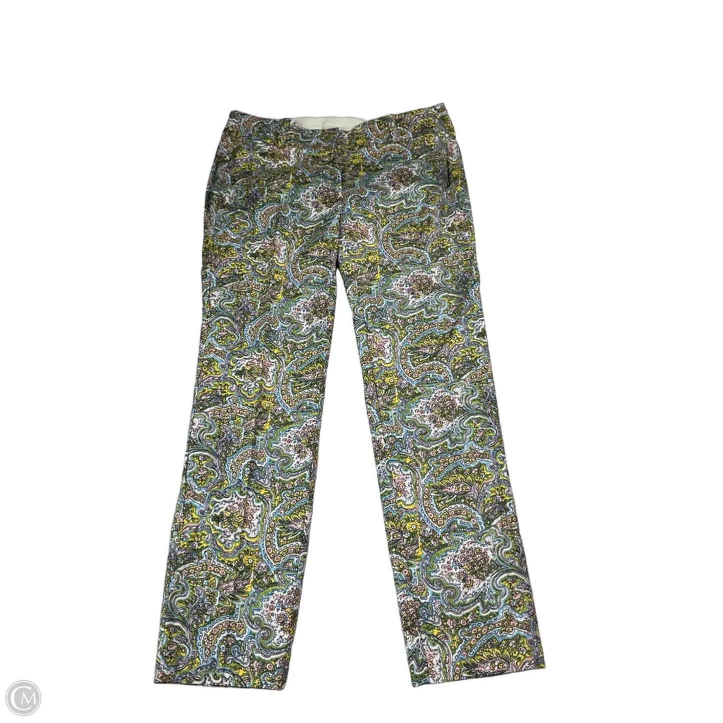 Pants Cropped By Ann Taylor In Paisley Print, Size: 2