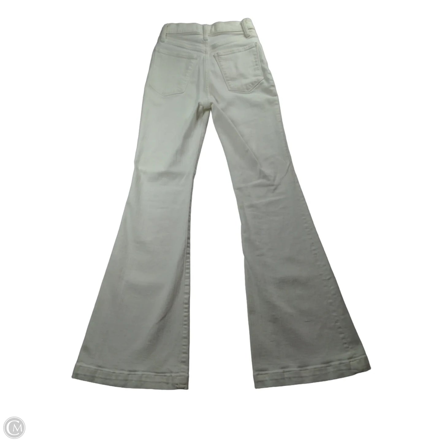 Jeans Boot Cut By Abercrombie And Fitch In White, Size: 24
