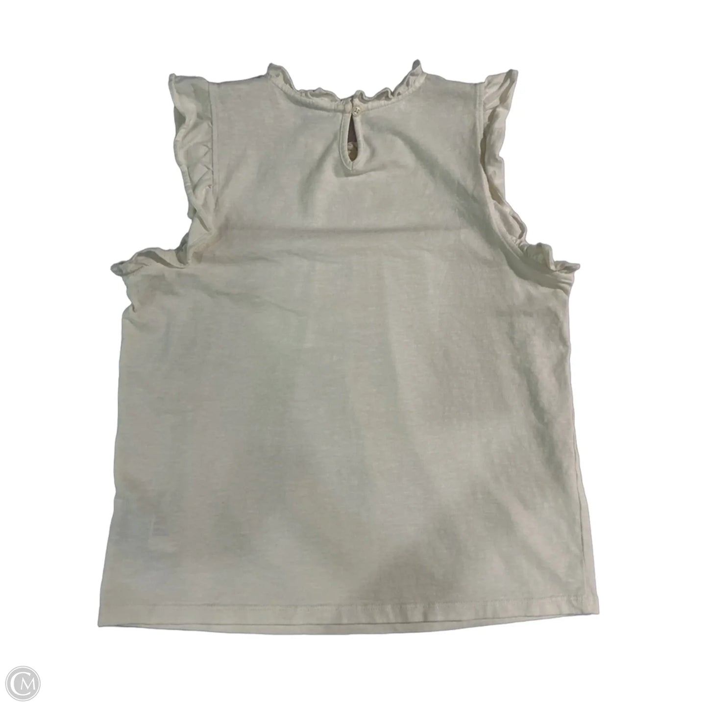 Top Sleeveless By J. Crew In Blue & White, Size: Xs