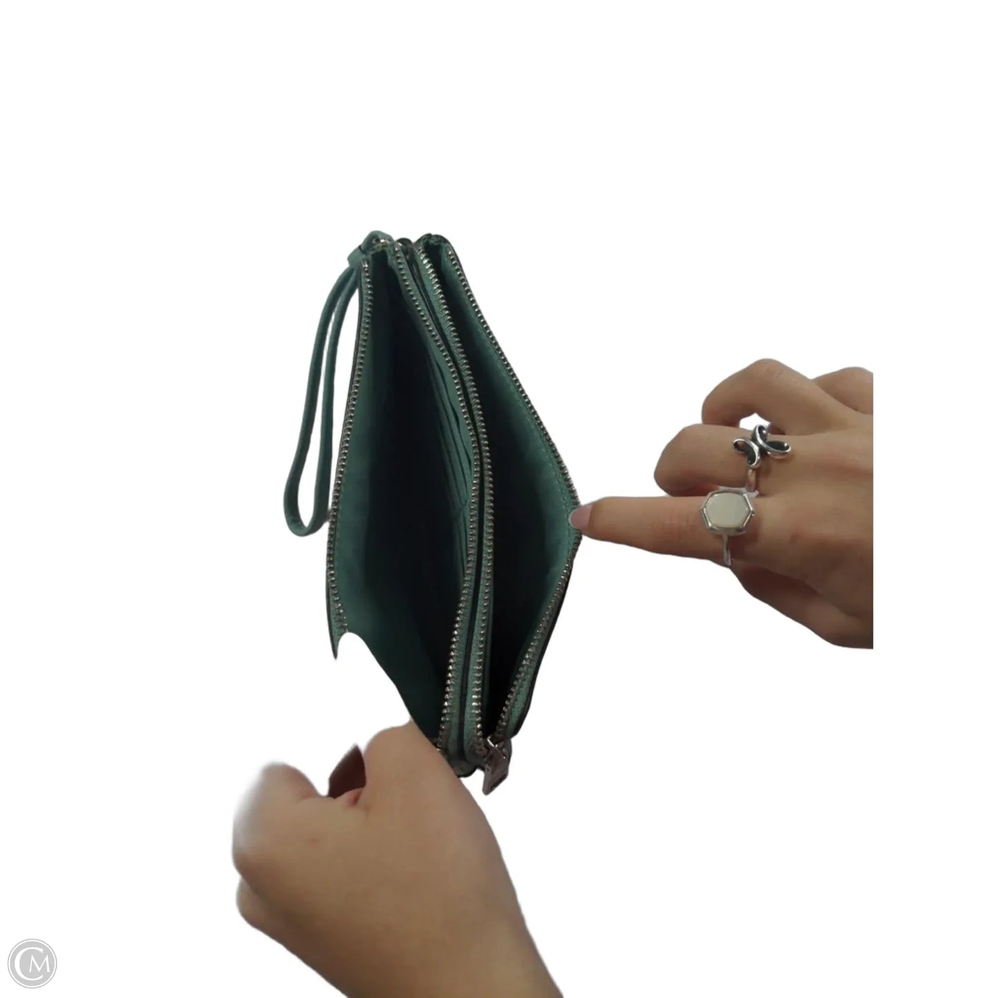 Wristlet Designer By Coach, Size: Medium