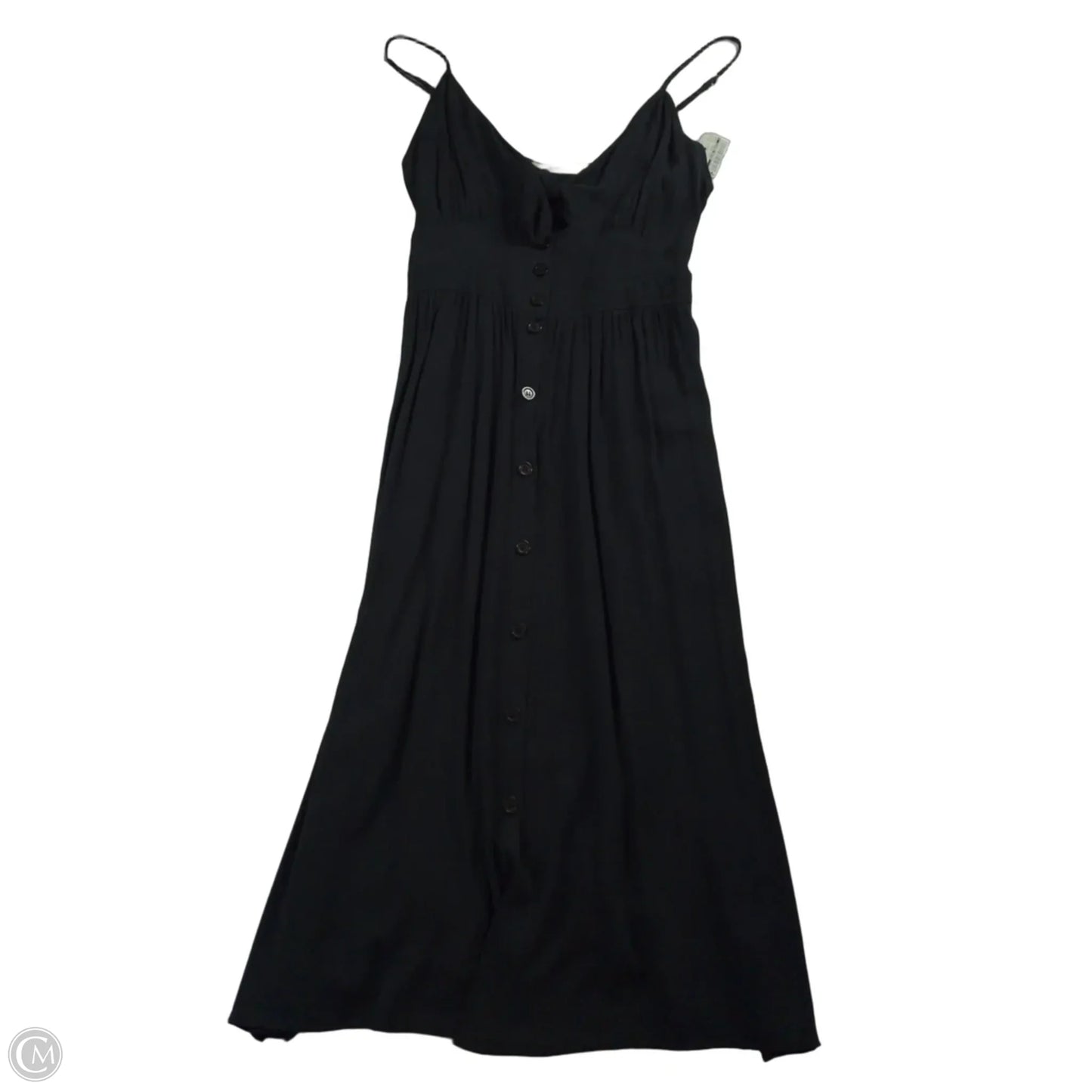 Dress Casual Midi By Clothes Mentor In Black, Size: M