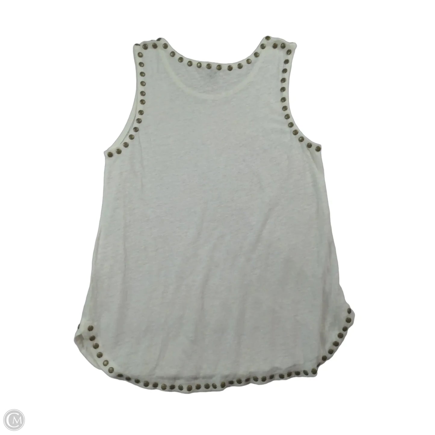 Top Sleeveless By J. Crew In White, Size: S