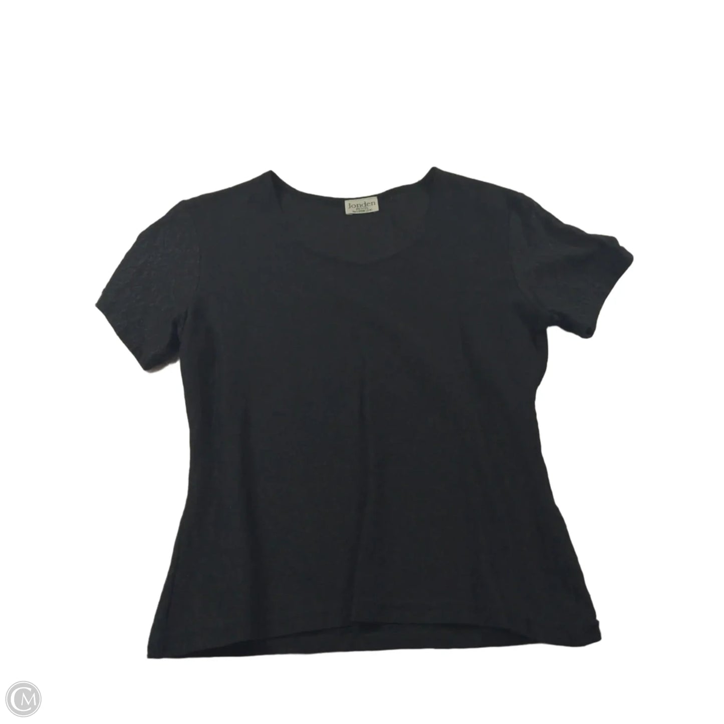 Top Short Sleeve By Clothes Mentor In Black, Size: Xs