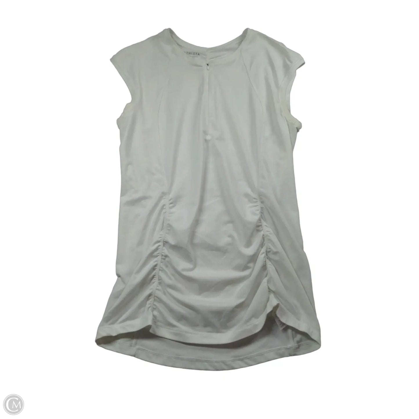 Athletic Tank Top By Athleta In White, Size: S