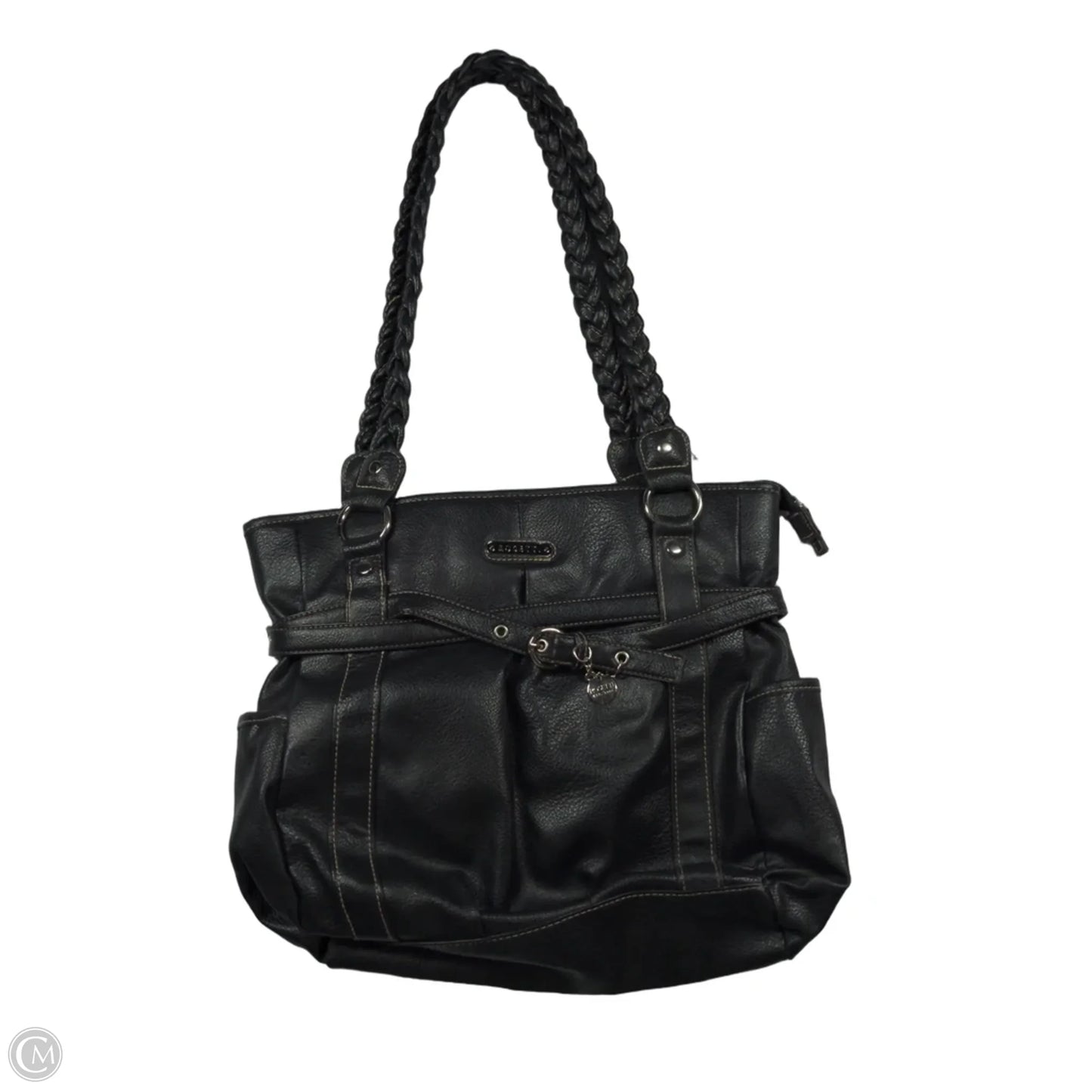 Handbag Leather By Rosetti, Size: Medium