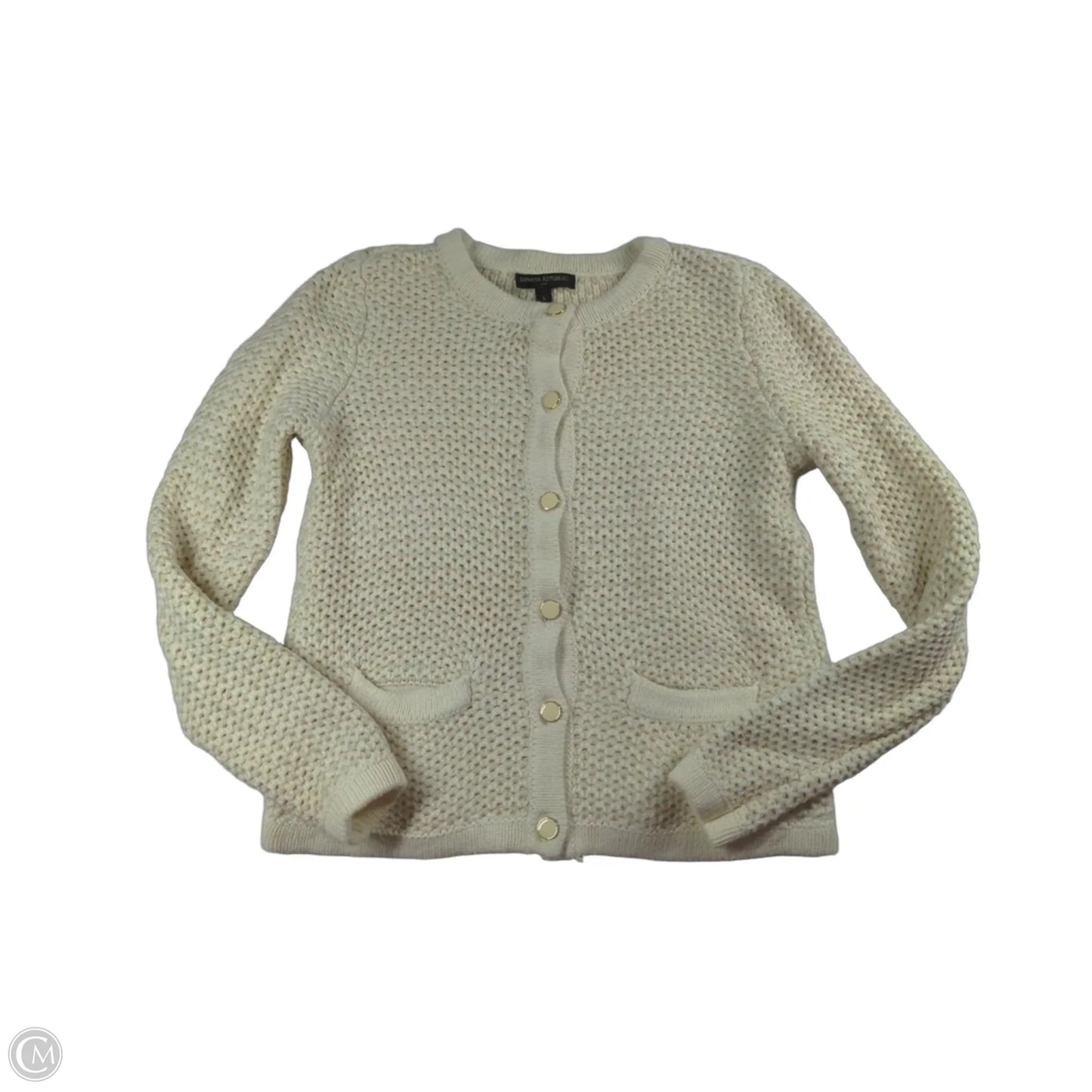 Cardigan By Banana Republic In Beige, Size: S