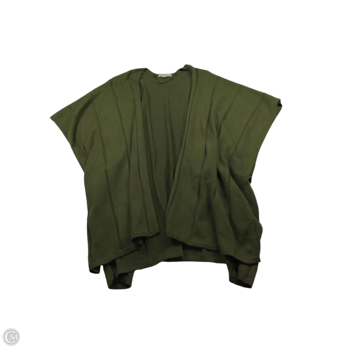 Sweater Cardigan By Loft In Green, Size: Xs