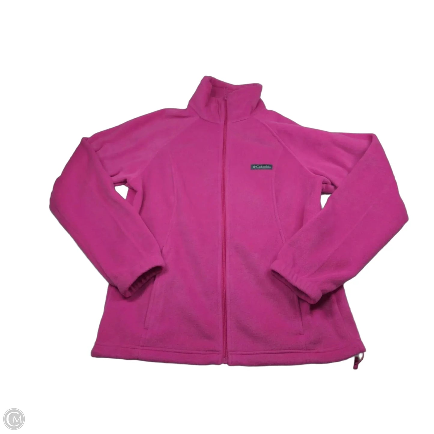 Jacket Fleece By Columbia In Pink, Size: L