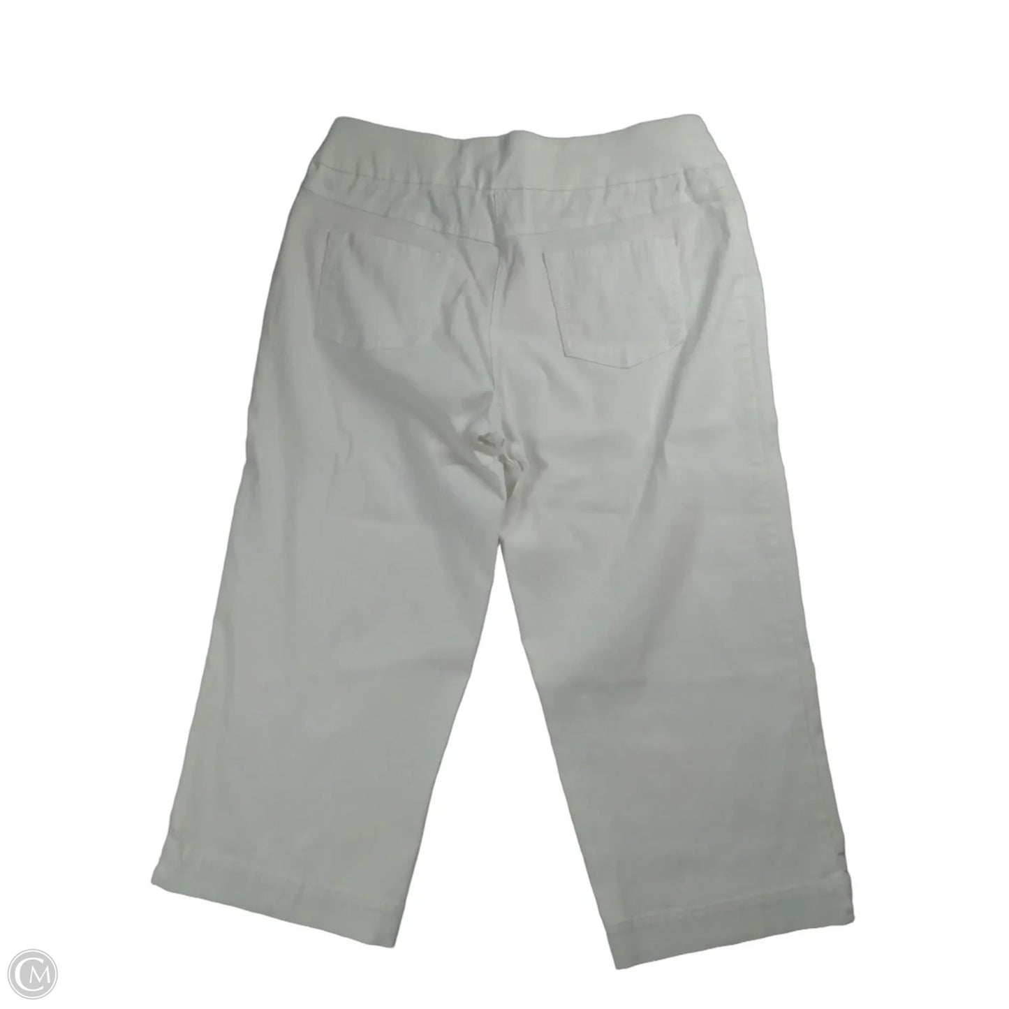 Pants Cropped By West Bound In White, Size: 14