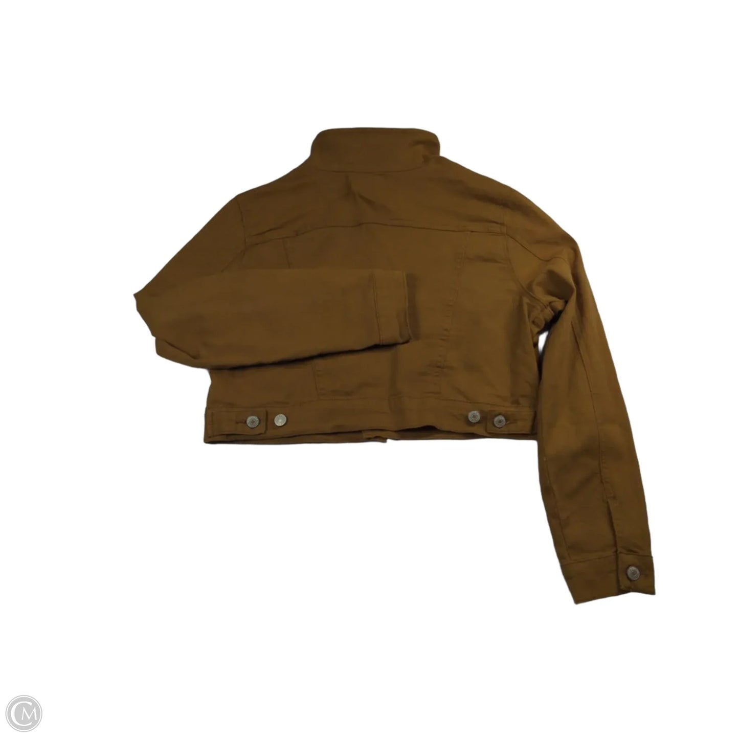 Top Long Sleeve By Clothes Mentor In Brown, Size: M