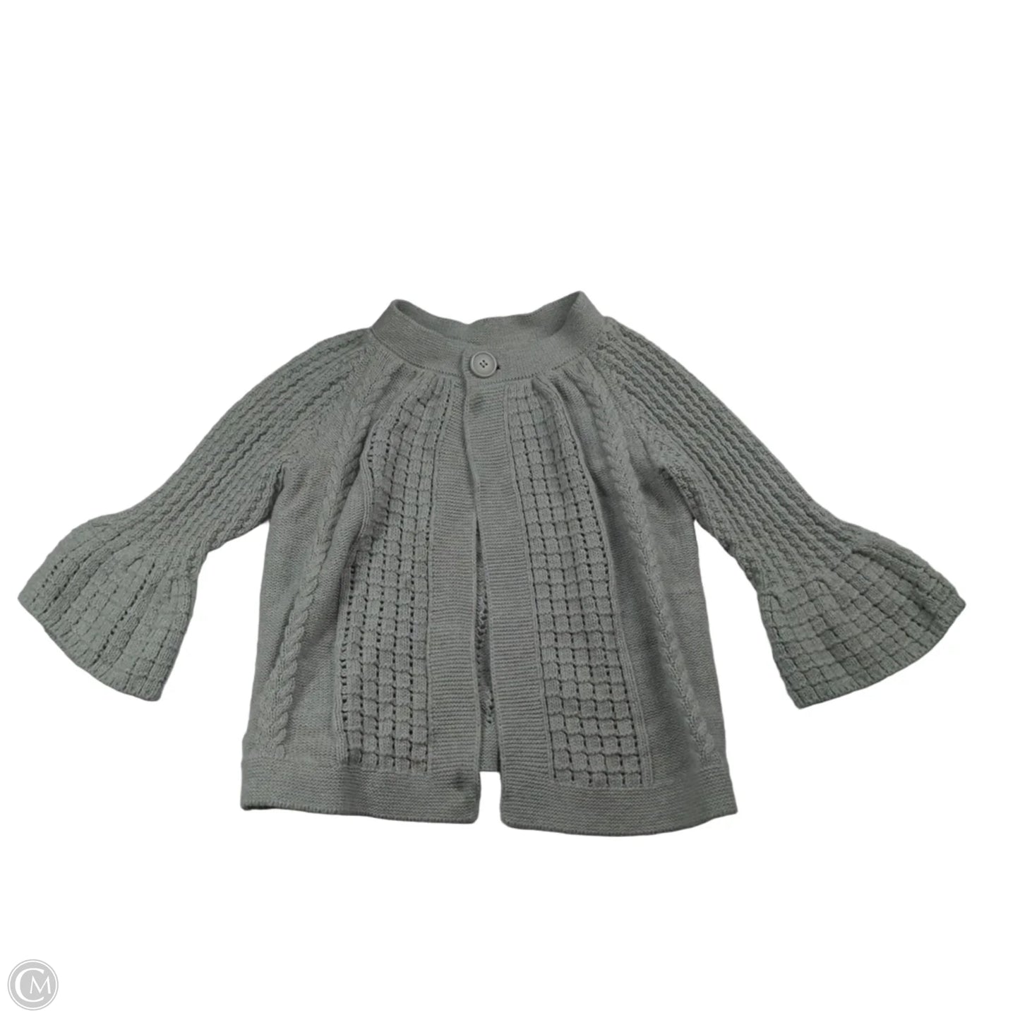Cardigan By Clothes Mentor In Grey, Size: M