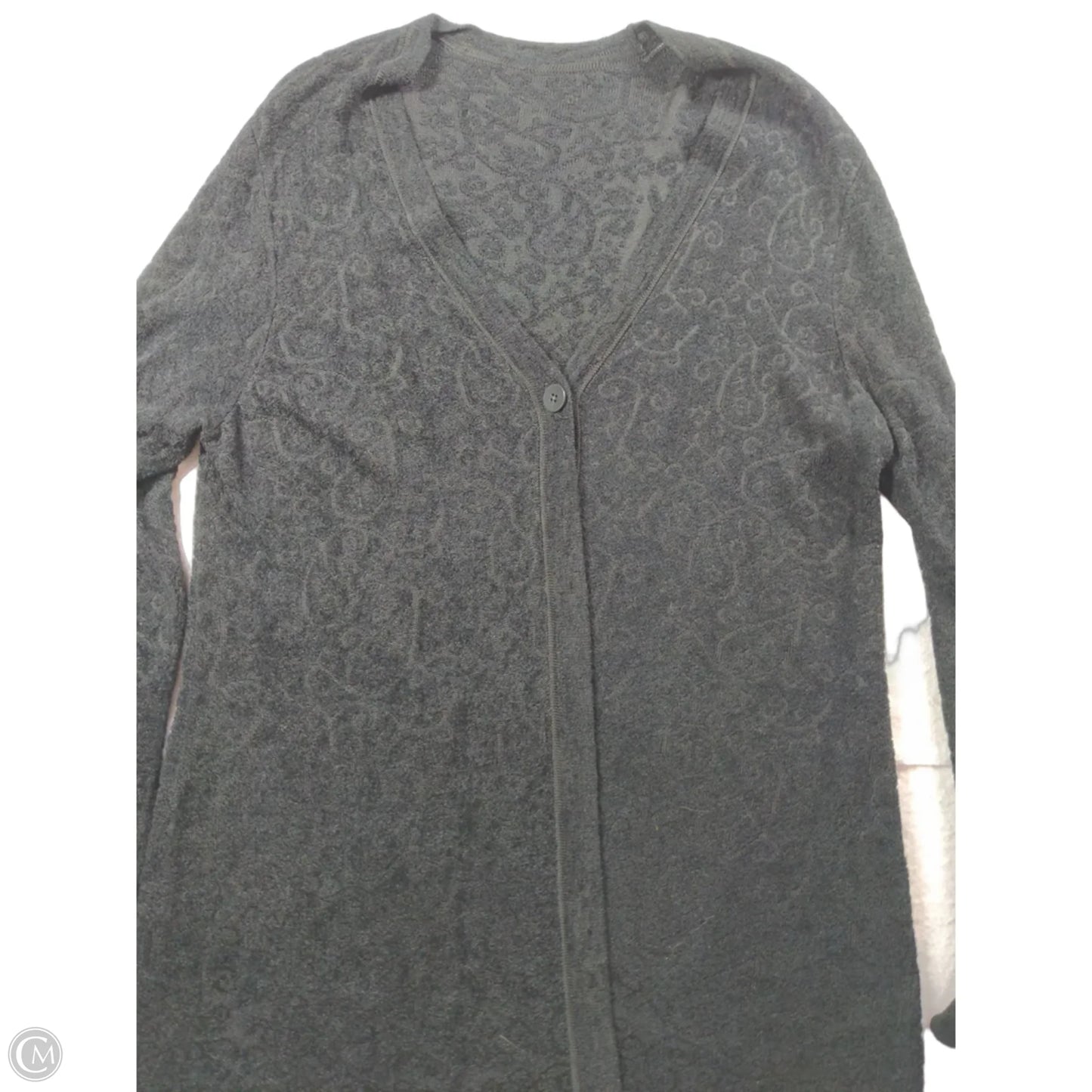 Cardigan By Clothes Mentor In Black, Size: L