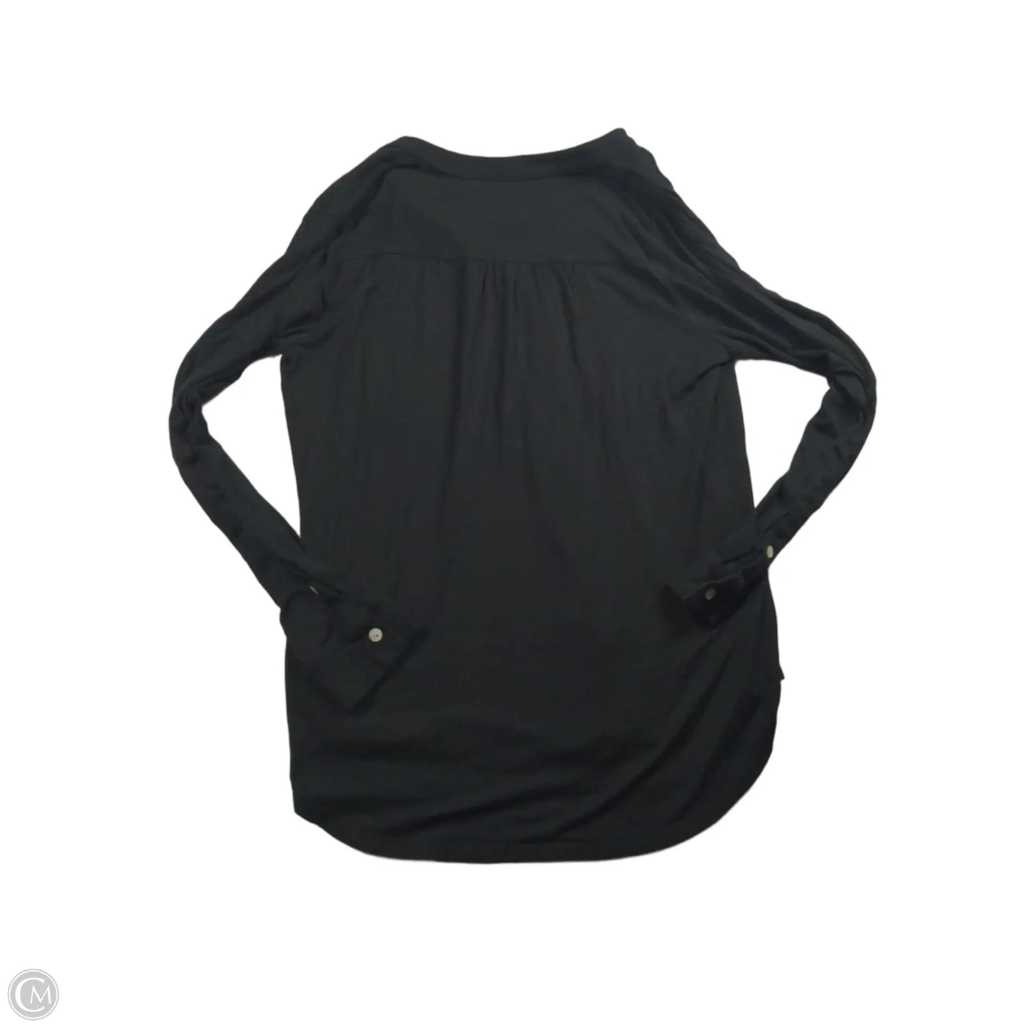 Top Long Sleeve By Clothes Mentor In Black, Size: M