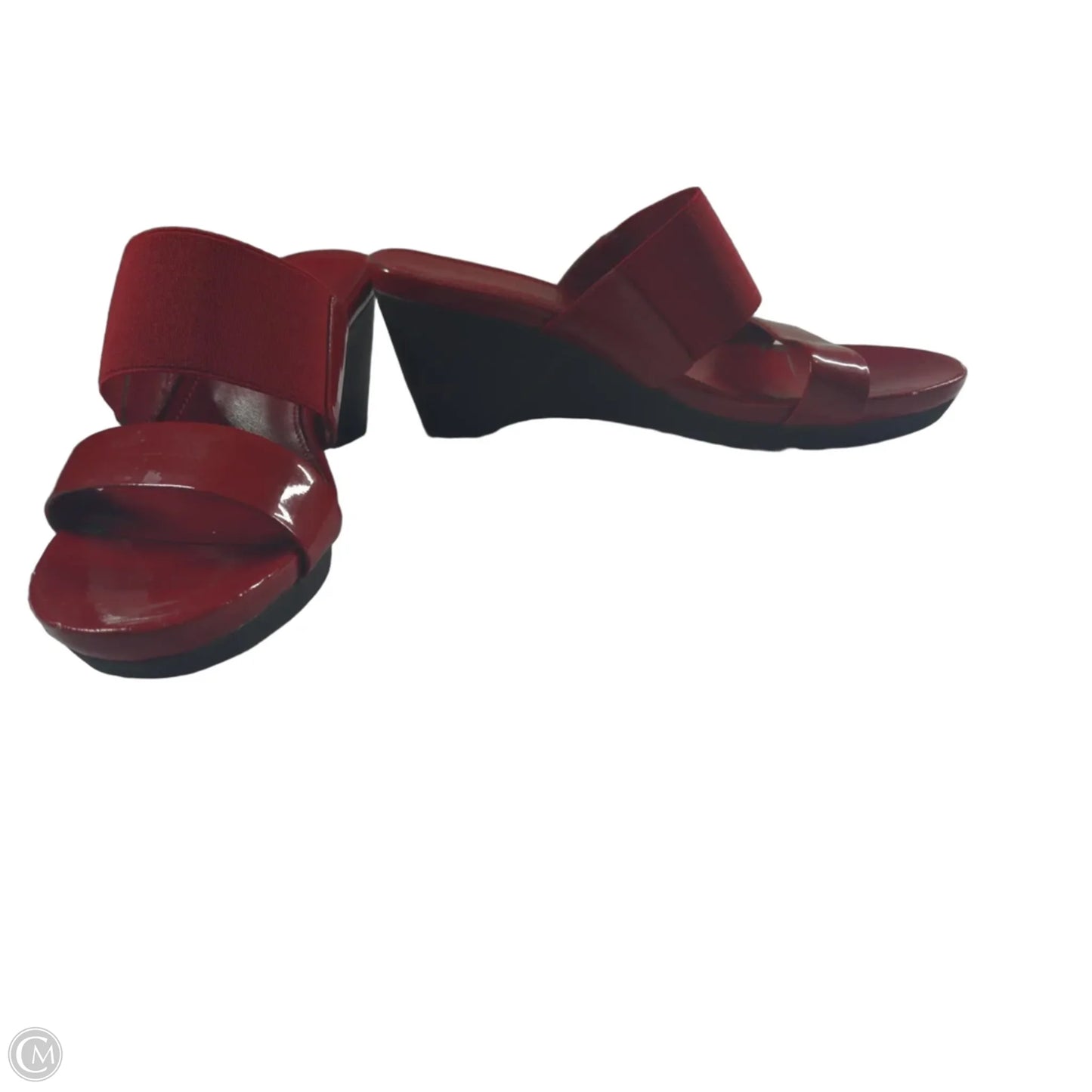 Shoes Heels Kitten By Ralph Lauren In Red, Size: 6.5