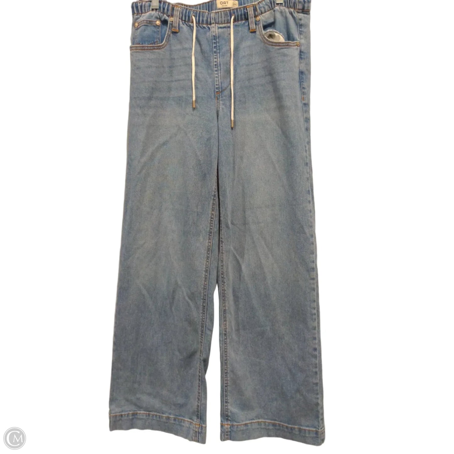 Jeans Straight By Oat In Blue, Size: 6