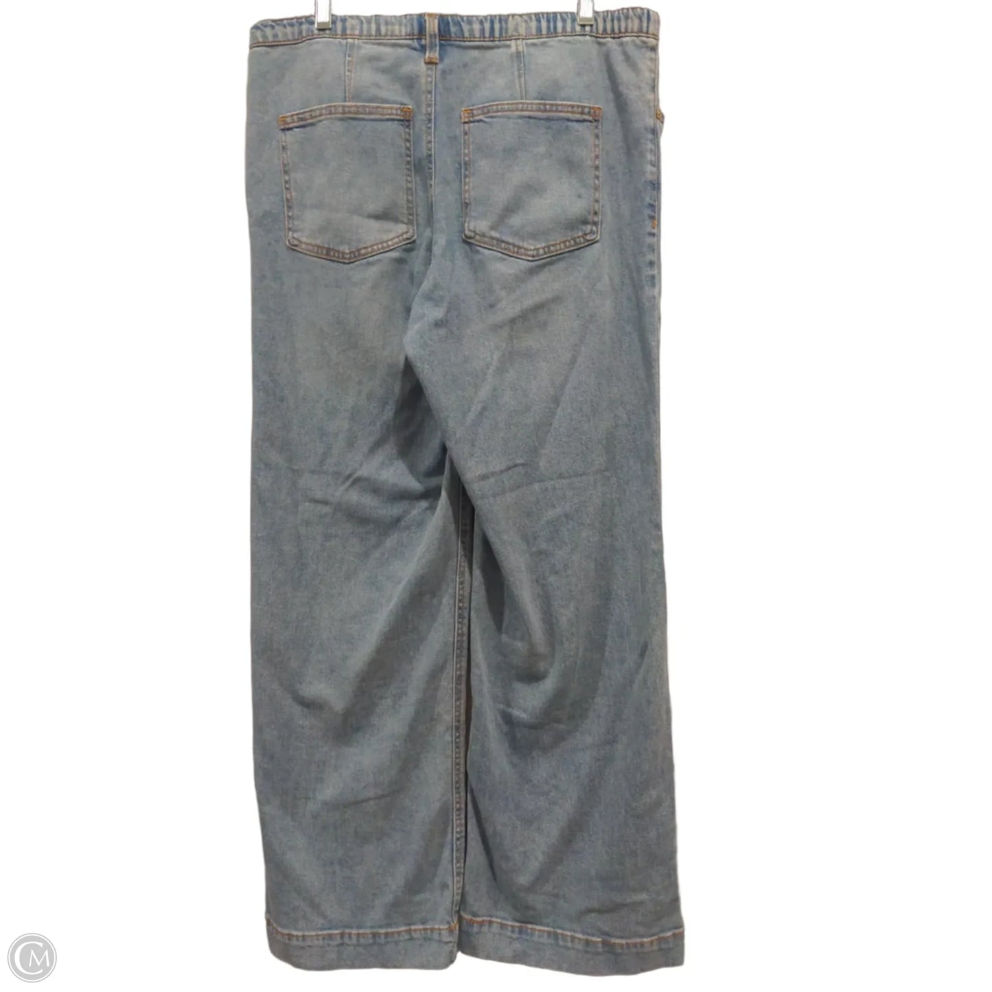 Jeans Straight By Oat In Blue, Size: 6
