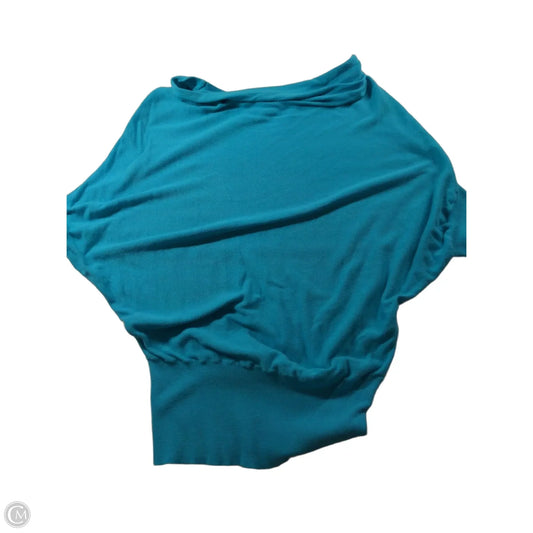 Sweater Short Sleeve By Joseph A. In Blue, Size: S