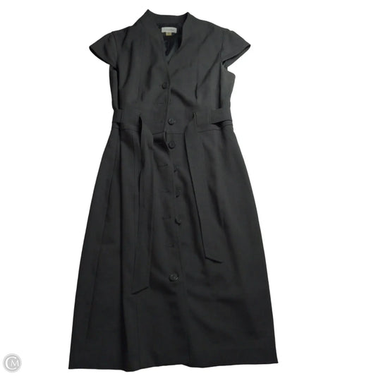 Dress Work By Calvin Klein In Grey, Size: 10