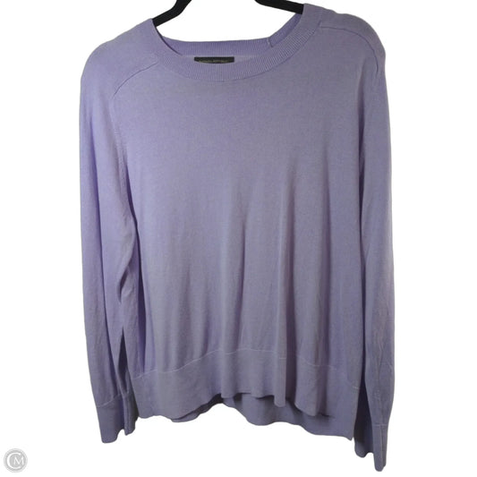 Sweater By Banana Republic In Purple, Size: Xl