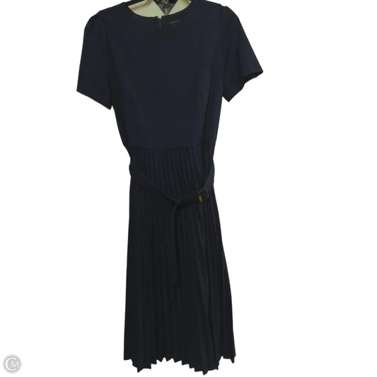 Dress Casual Maxi By Ann Taylor In Blue, Size: 10