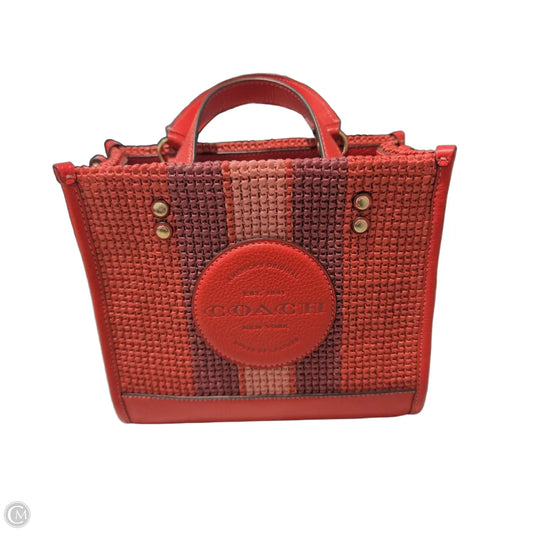 Handbag Designer By Coach, Size: Small