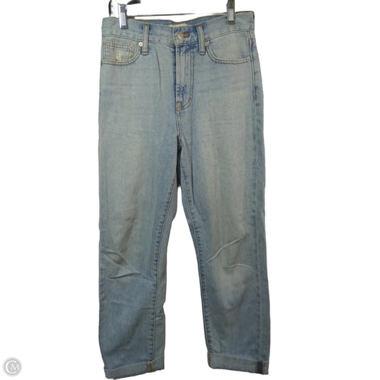 Jeans Boyfriend By Madewell In Blue, Size: 2