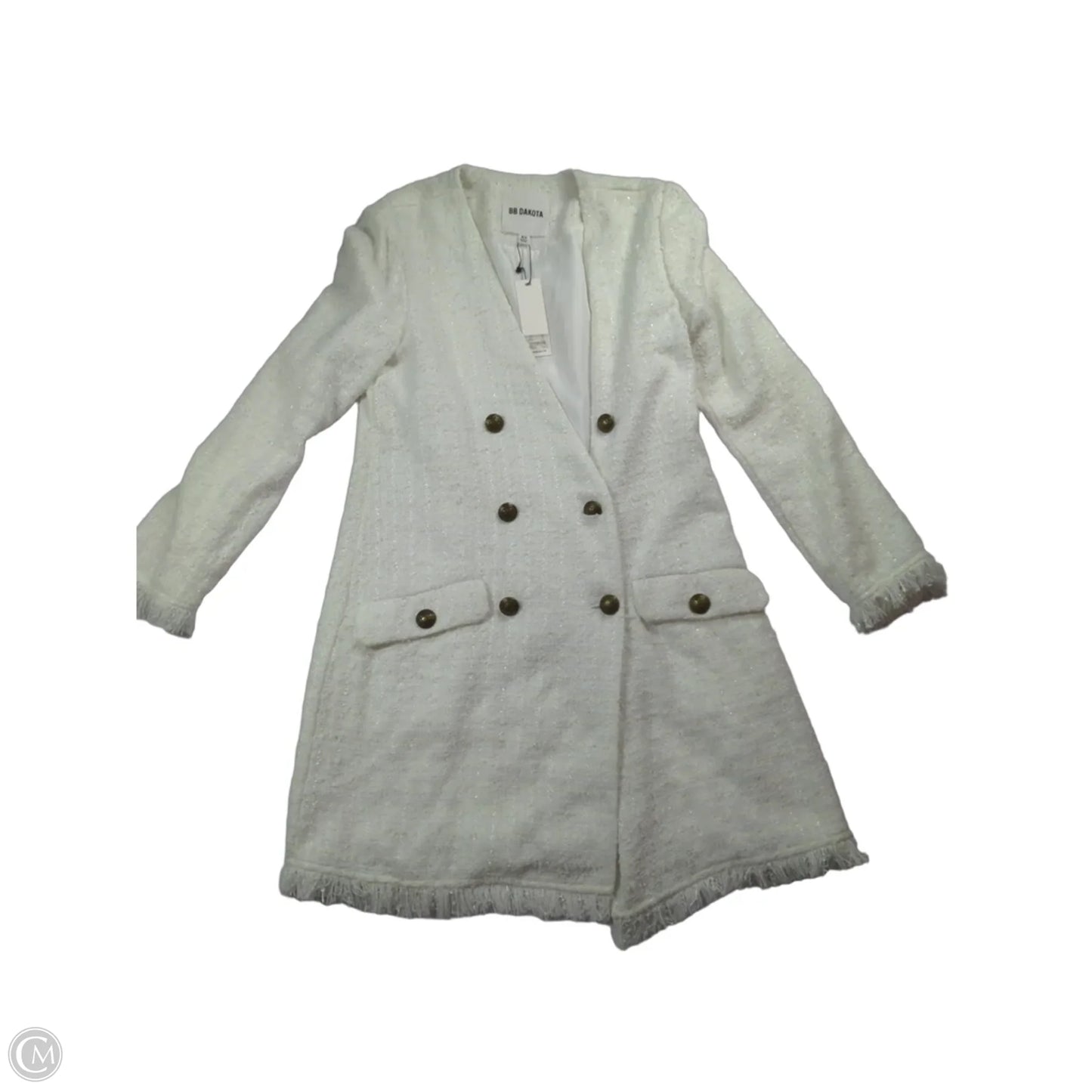 Dress Casual Midi By Bb Dakota In White, Size: Xs