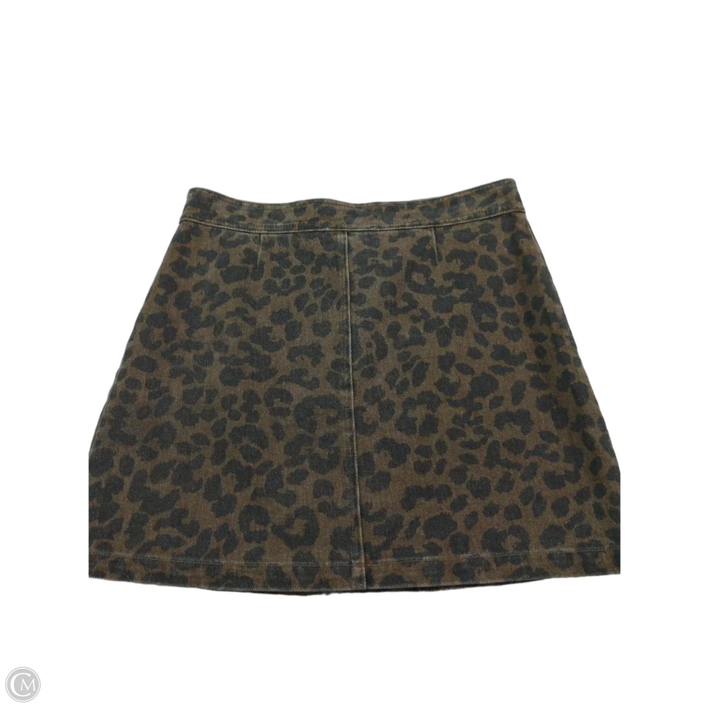 Skirt Mini & Short By She + Sky In Animal Print, Size: M