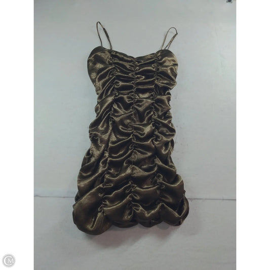 Dress Party Short By Urban Outfitters In Brown, Size: M