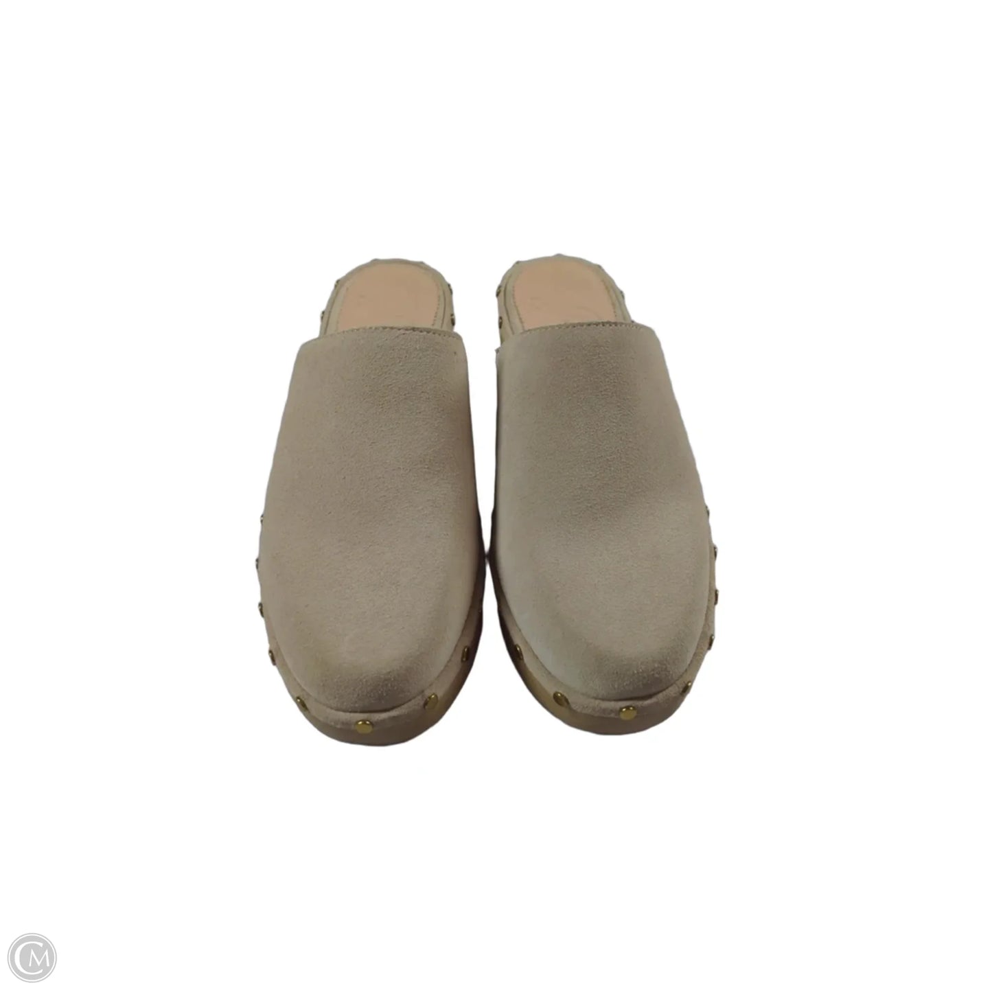 Shoes Heels Block By J. Crew In Tan, Size: 7