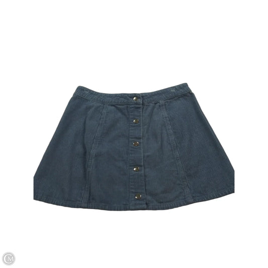 Skirt Midi By Forever 21 In Blue, Size: S