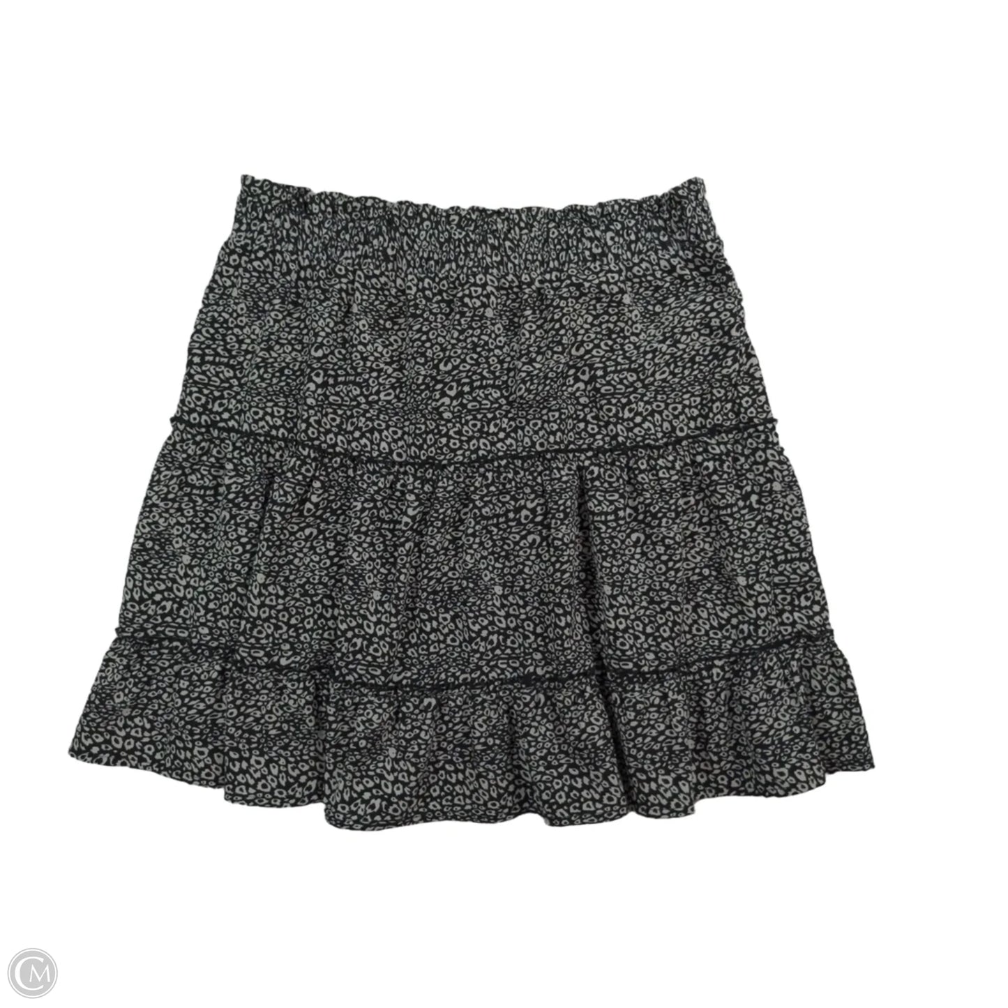 Skirt Midi By Potters Pot In Black & White, Size: S