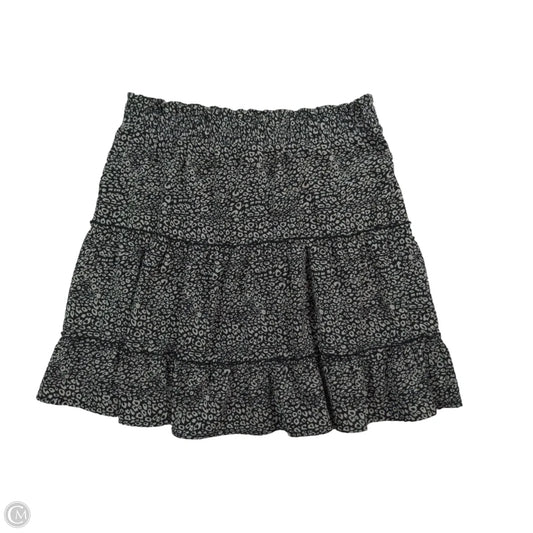 Skirt Midi By Potters Pot In Black & White, Size: S