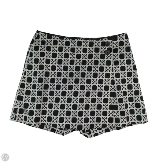 Skort By White House Black Market In Black & White, Size: 8