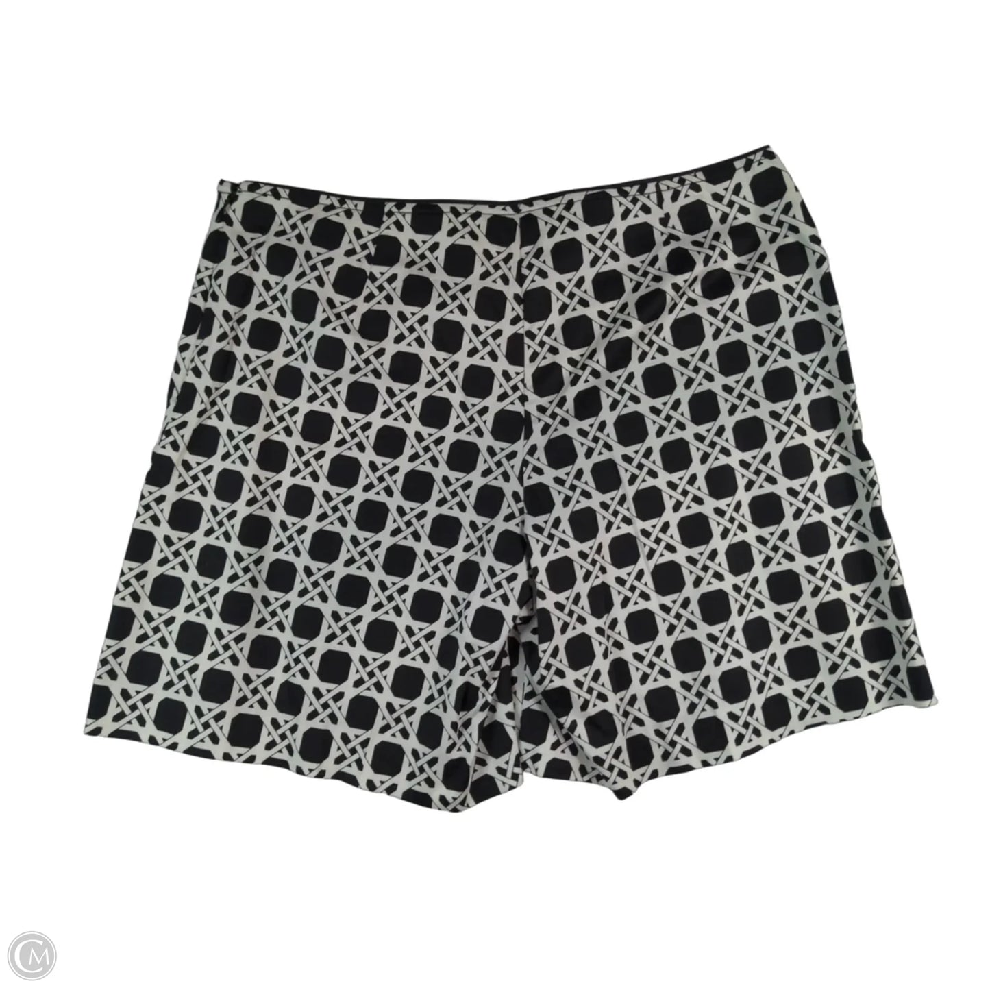 Skort By White House Black Market In Black & White, Size: 8