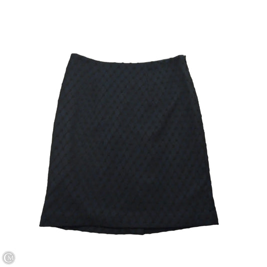Skirt Mini & Short By Merona In Black & Blue, Size: 6
